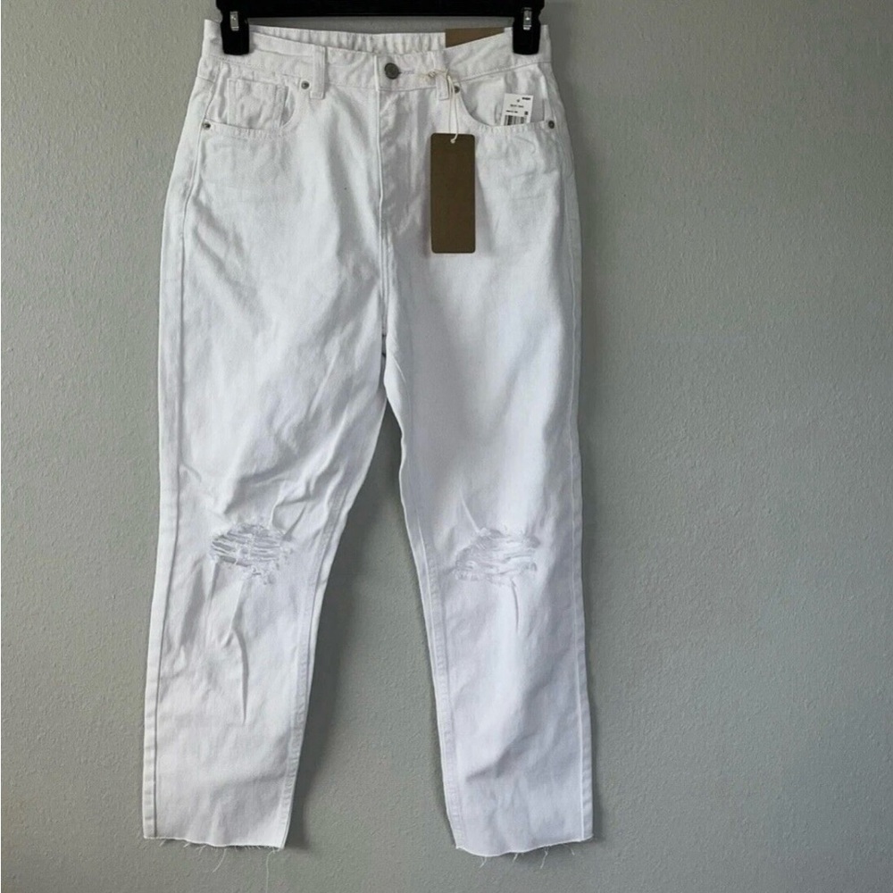 Vanilla Star Super High Rise Mom Distressed Jeans Size 9